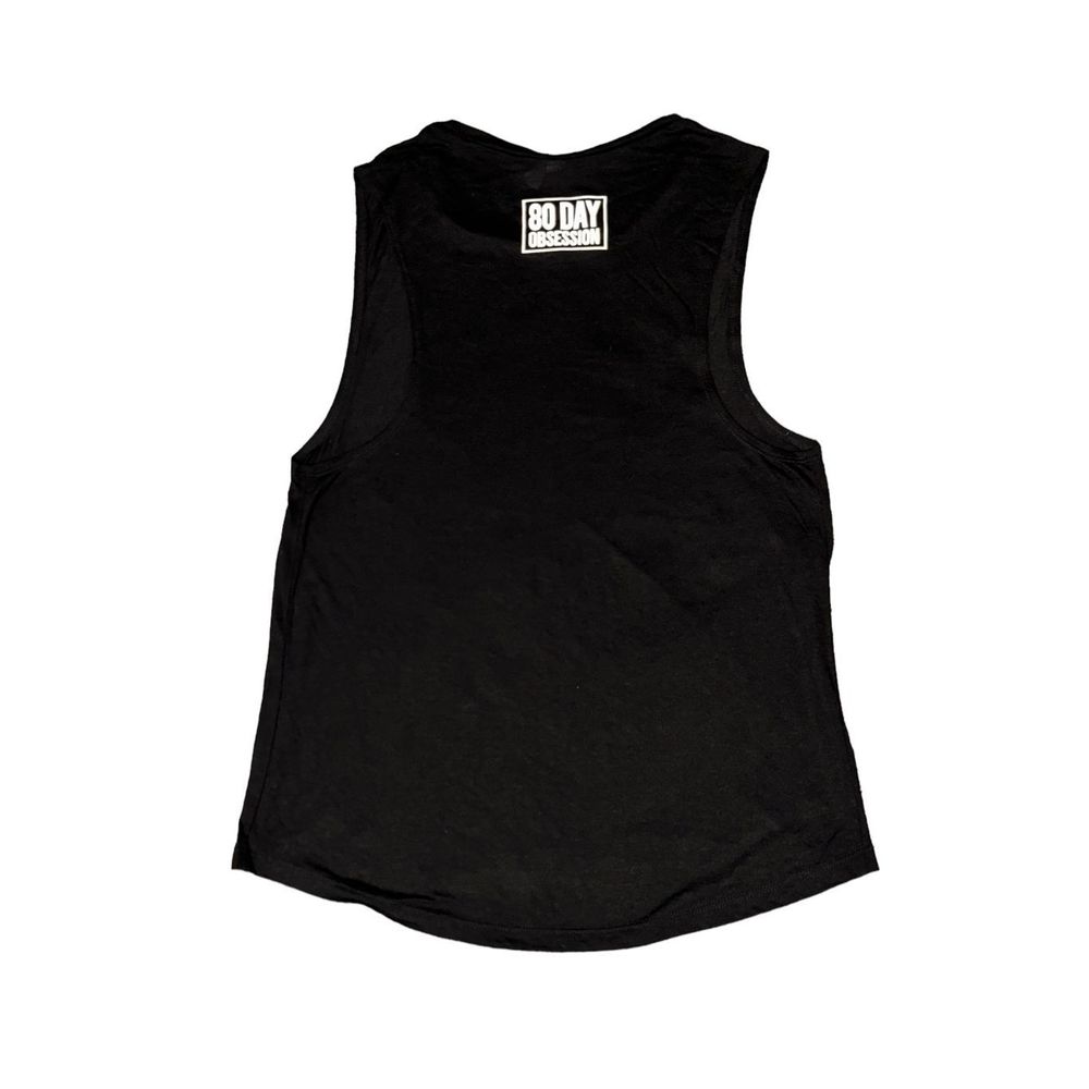 NWOT Black and White Pineapples Muscle Tee XL - Picture 3 of 8